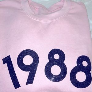 custom birth year sweatshirt